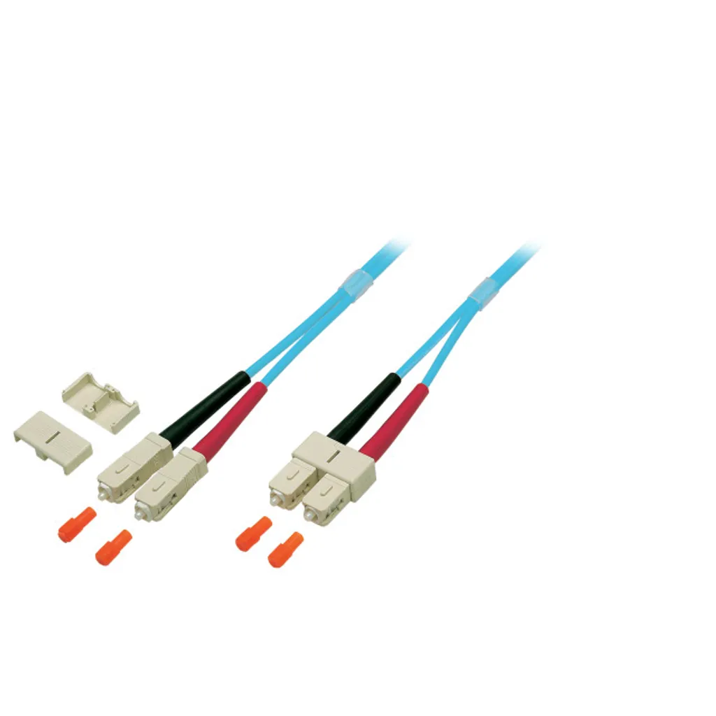 EFB O7413.20 Cavo Fibra Ottica SC-SC 20 metri OM3 Duplex LSZH
