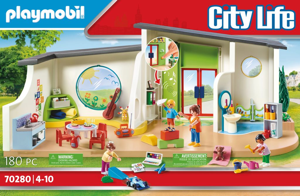 PLAYMOBIL City Life 70280 KiTa "Regenbogen" Produktbild 3
