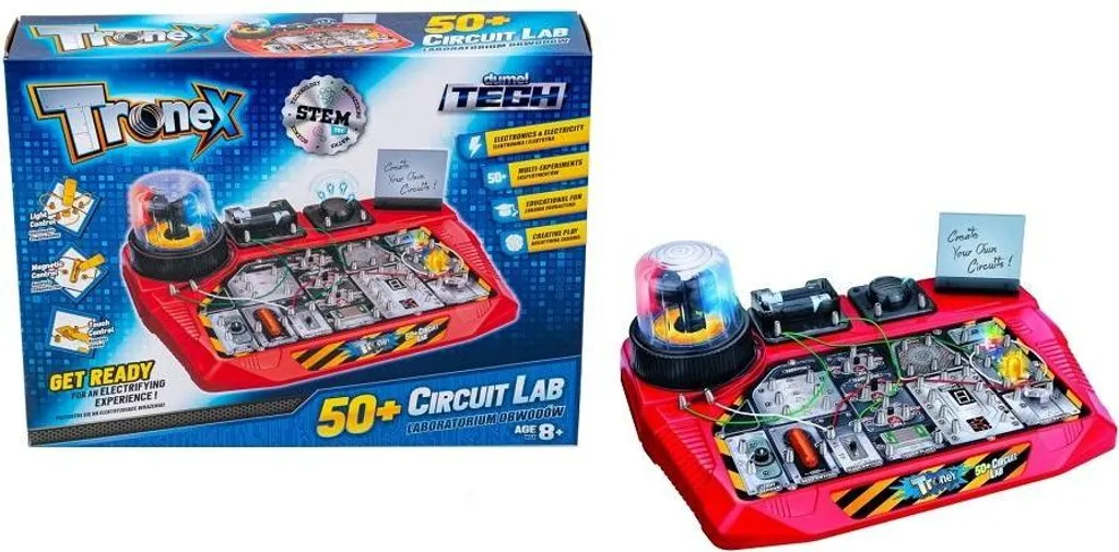 Laboratoire de circuits pour apprendre l'électricité au collège Kit