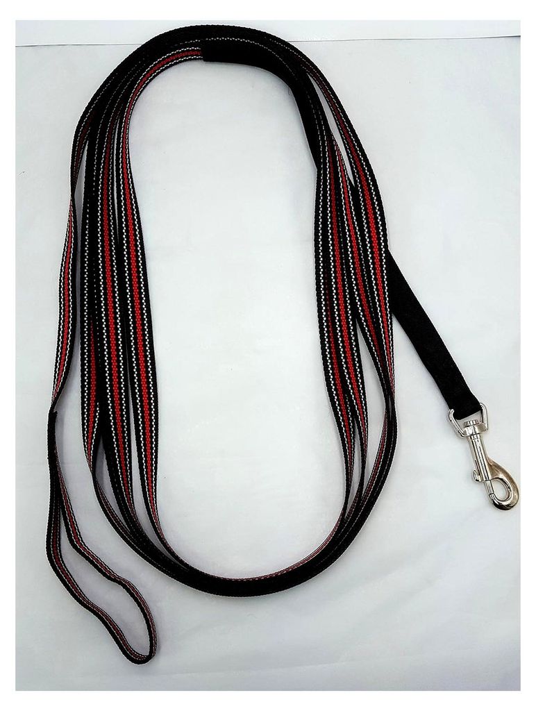 Flex Fährtenleine mit Ruckdämpfer Ohio 8m-20mm für Hunde