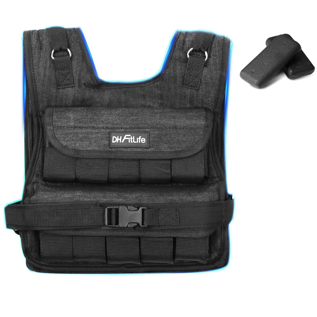 DH FitLife Giubbotto Zavorrato Regolabile 20 kg per Immagine del prodotto 