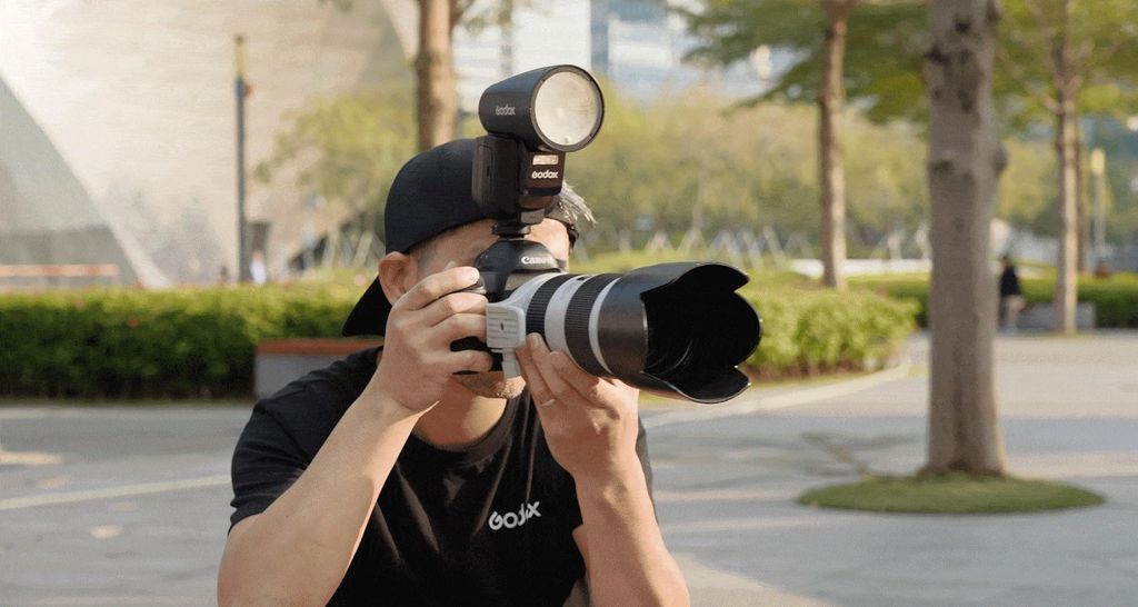 Godox V1Pro Rundkopf Blitz für Sony Kameras