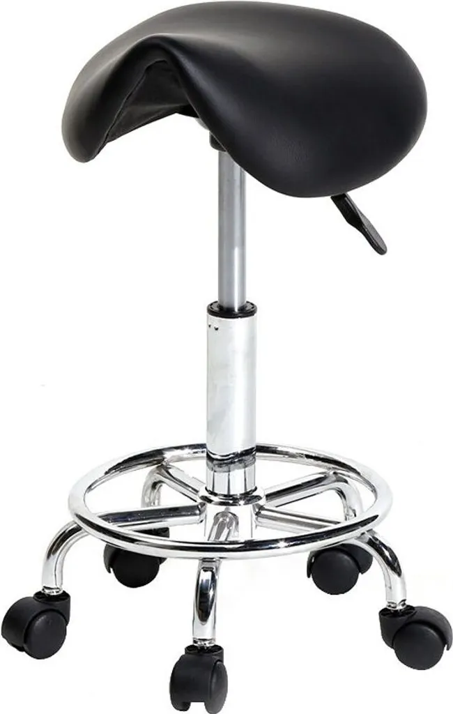 Tabouret de Travail pour Cabinet Médical ou Salon de Coiffure Ajustable
