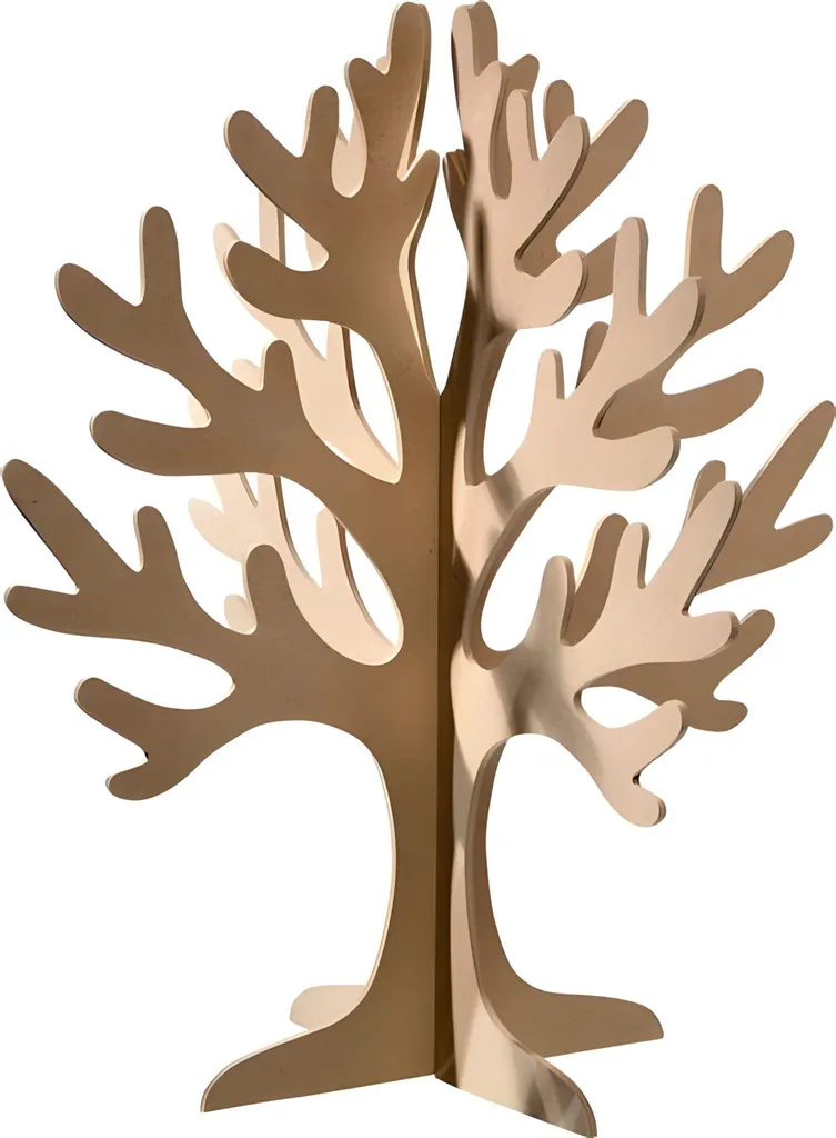 KNORR prandell 213271118 Arbre à bijoux en MDF de 40 x 44 x 0.4 cm