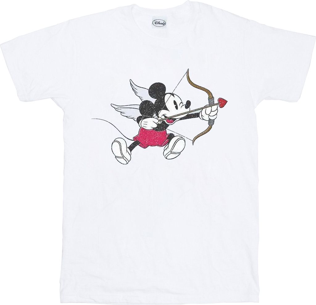 Disney - "Love Cherub" T-Shirt für Damen BI37088 (XXL) (Weiß)