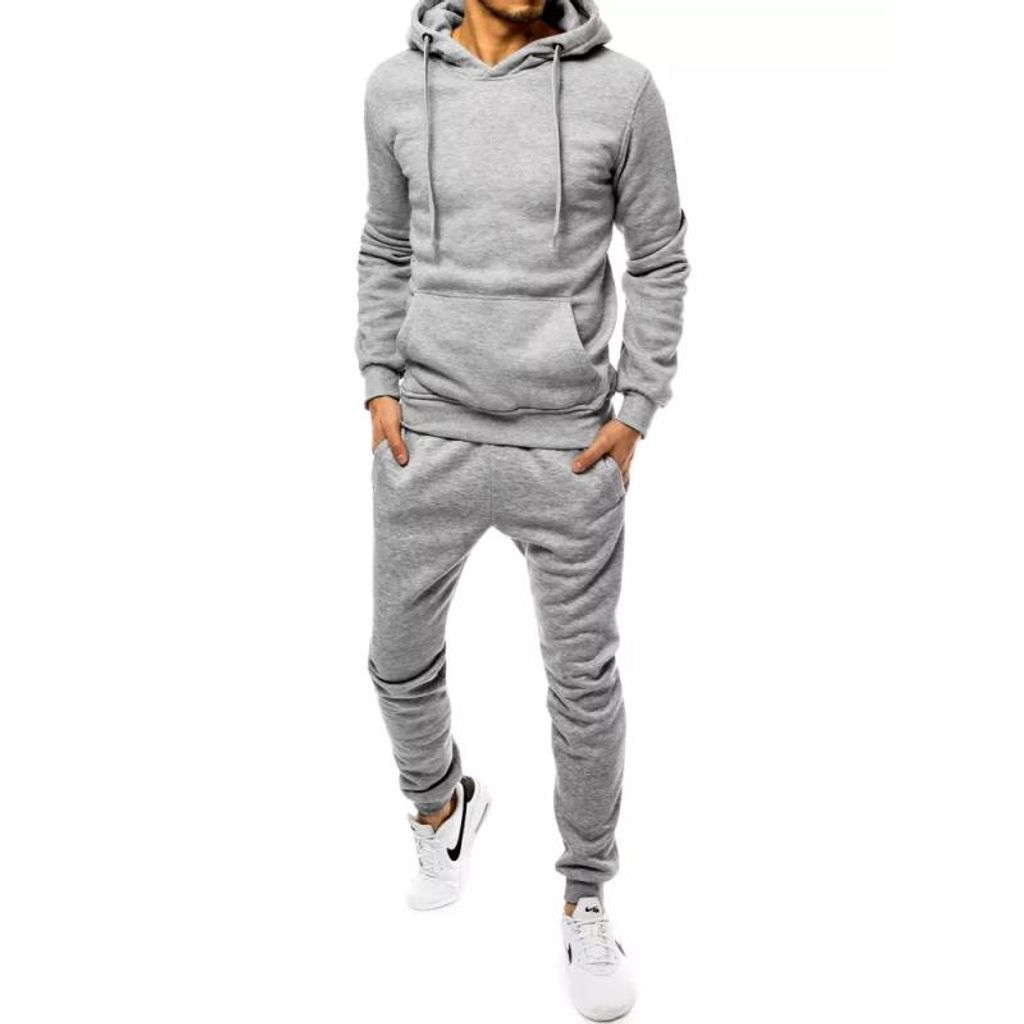 Dstreet Mens Trainingsanzug Jewan hellgrau XXL Produktbild 