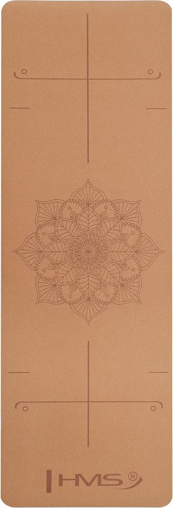 Tapis de yoga antidérapant en liège et TPE - Texture douce et durable