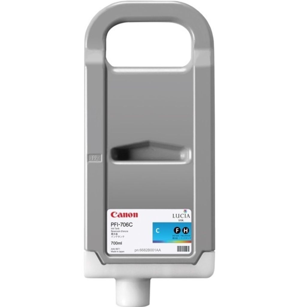 Patrone Canon PFI-706C         cyan Produktbild 