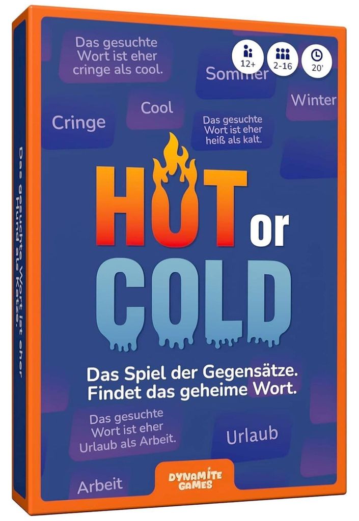 DYNAMITE GAMES® - Hot or Cold "Das Spiel der Gegensätze - Produktbild 