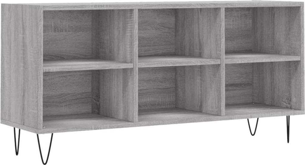 vidaXL TV-Schrank Grau Sonoma 103,5x30x50 cm Holzwerkstoff