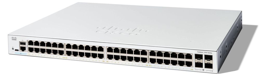 Cisco C1200-48T-4G, Řízený, L2/L3, Gigabit Ethernet Obrázek produktu 