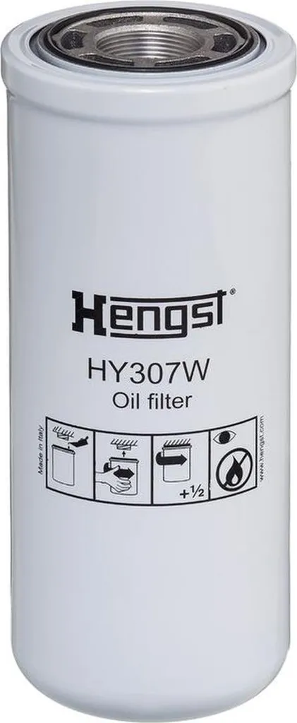 Filtre hydraulique de travail HENGST HY307W pour engins de chantier