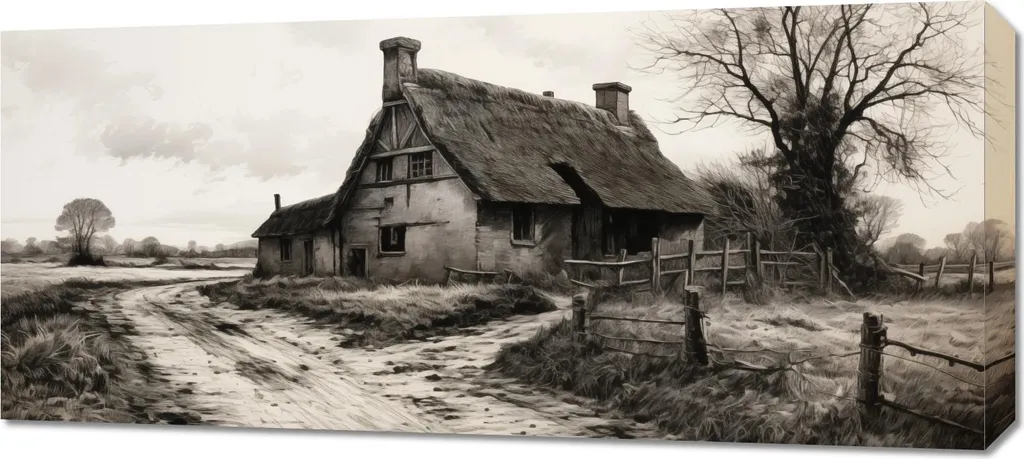 Quadro 90x40 cm Incantati nel Tempo - Tela Canvas Alta Qualità