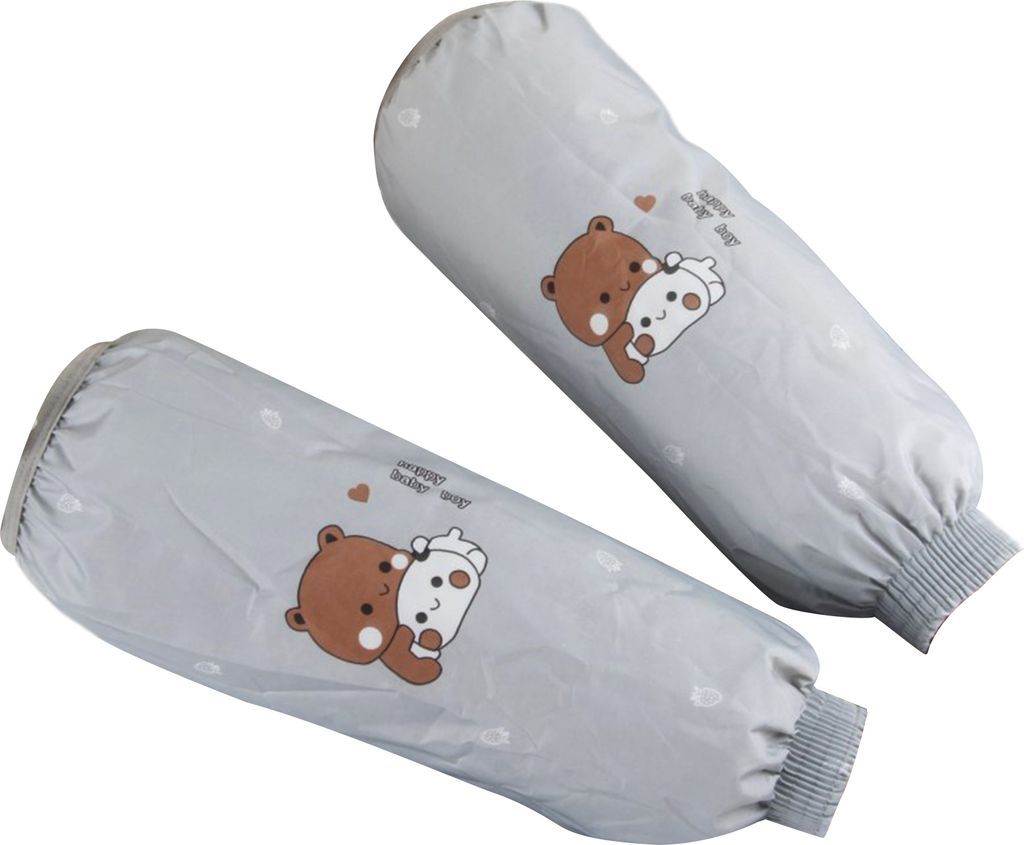 1 Paar Antifouling-Ärmelüberzüge, wasserdicht, süßes Cartoon-Muster, schmutzabweisendes Design mit Schutzmanschetten, schmutzabweisende Handä...