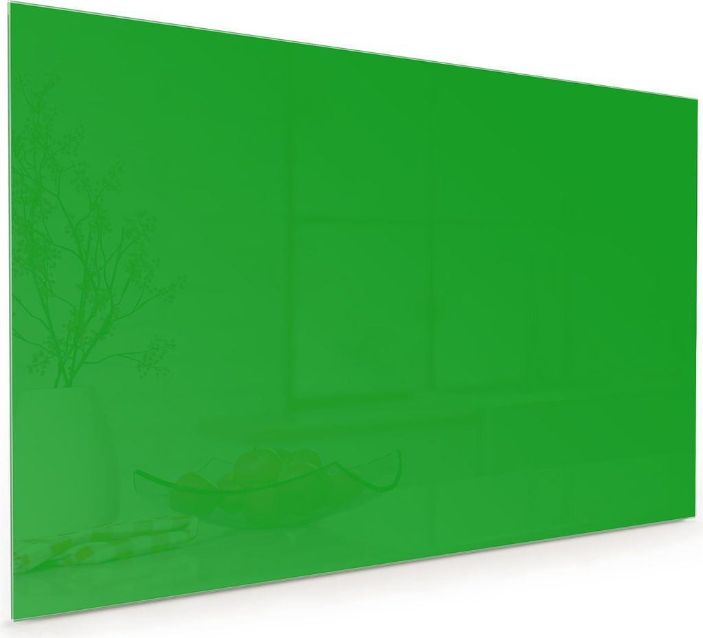 Küchenrückwand Spritzschutz Glas mit Motiv Grasgrüner Hintergrund 40 x 40 cm
