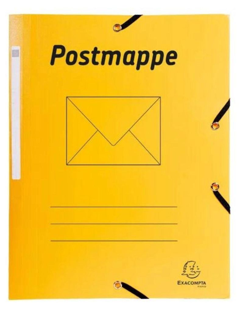 Exacompta Postmappe A4 PP gelb
