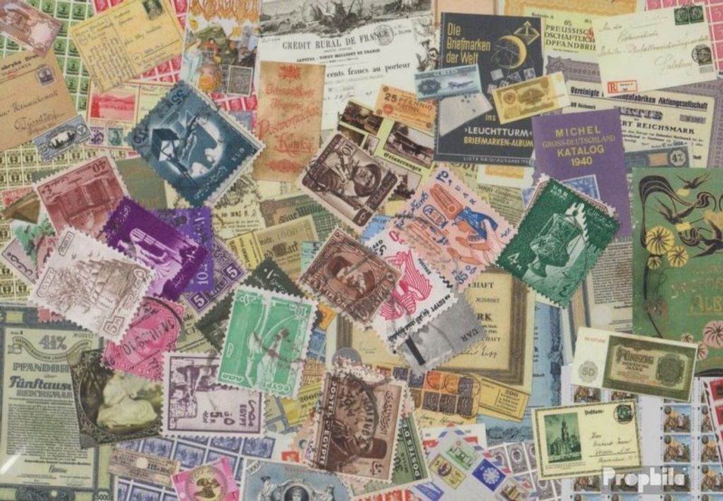 Briefmarken Ägypten 25 verschiedene Marken