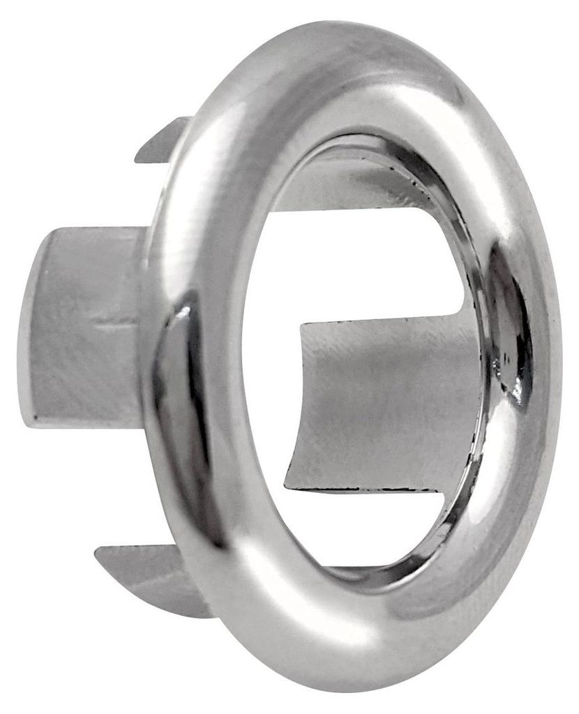 Sapho Überlaufabdeckung Durch. 30mm, Chrom