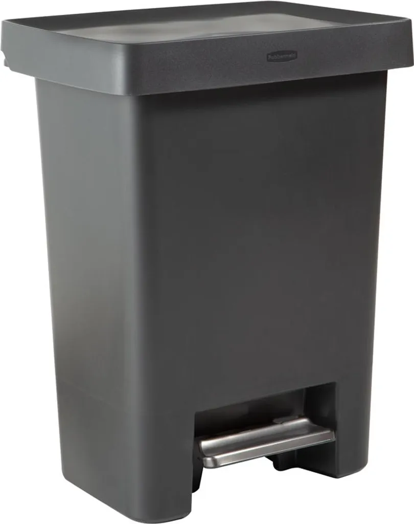 Grande Poubelle de Cuisine 71 Litres avec Pédale Silencieuse Rubbermaid