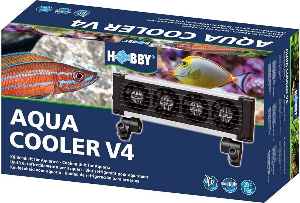 HOBBY Aquaristik Aqua Cooler V4, Aluminium, Schwarz, 300 l, Produktbild 