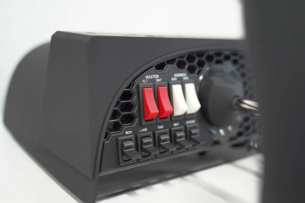 Joug de simulation Honeycomb Alpha Flight Controls avec panneau switch - 20