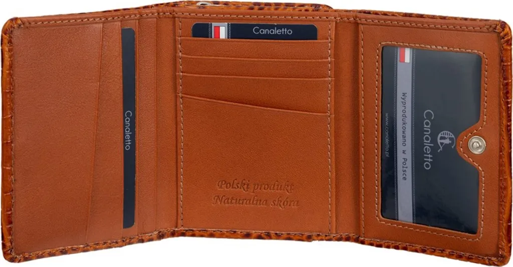 Portefeuille compact Canaletto PD2003s262 multi-compartiments