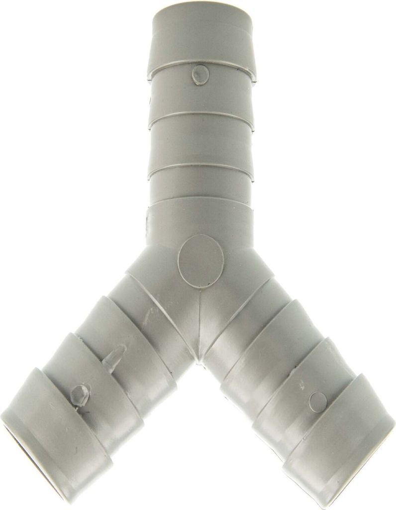tecuro Y-Verbindungsstück für Ablaufschläuche Ø 19-21 mm von Wasch-, Spülmaschinen
