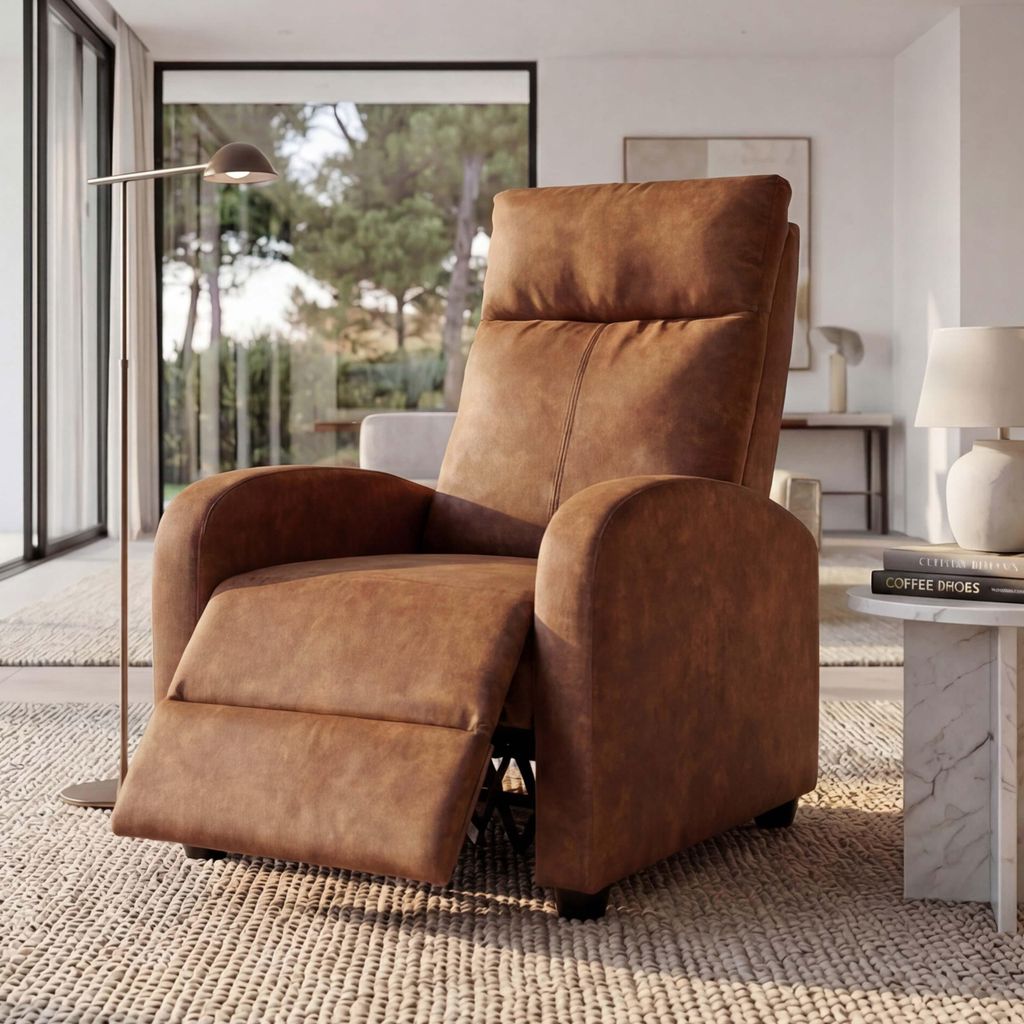 Fernsehsessel HWC-F76, Relaxsessel Sessel Liegesessel, Produktbild 