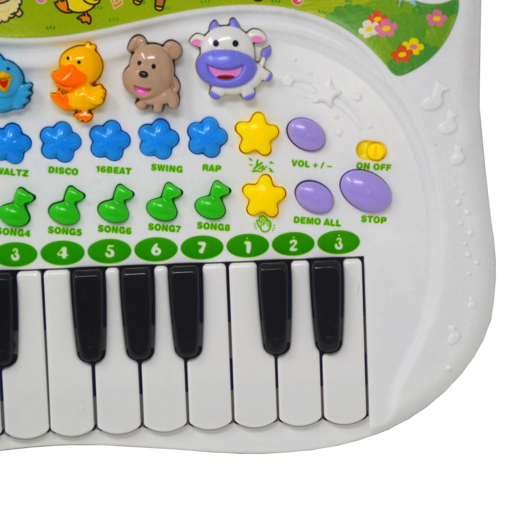 Mini Kinder Keyboard Supersonic 77035 mit 23 Tasten Musikinstrument Melodien