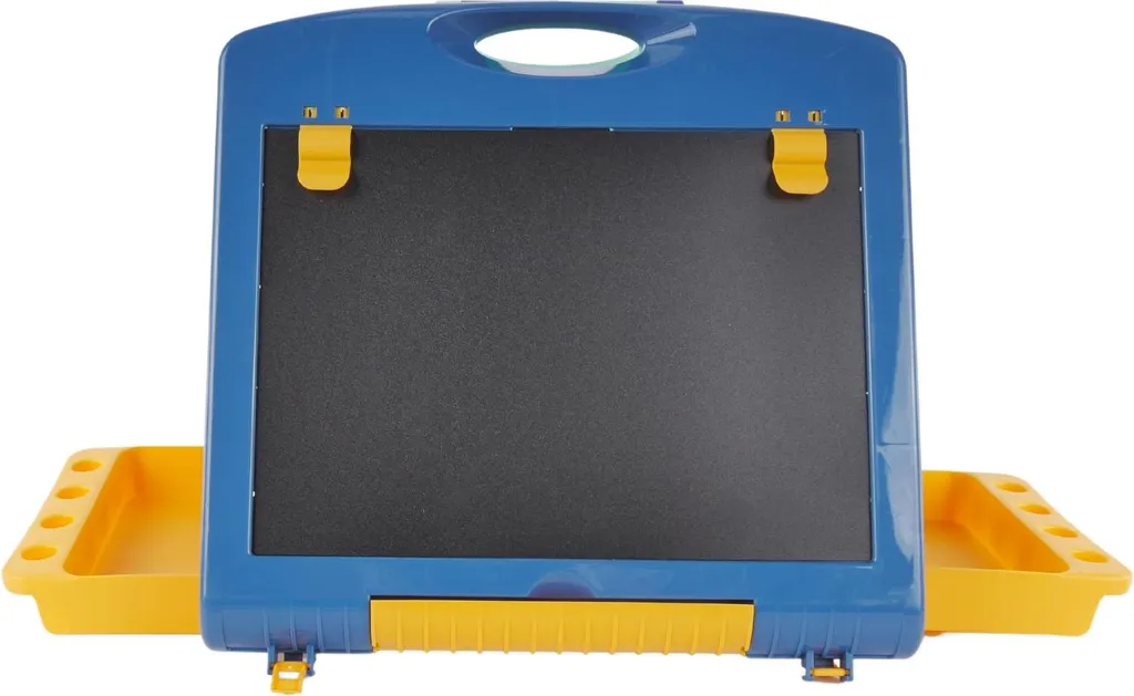 Tableau d'affichage double face compact pour petit bureau et télétravail