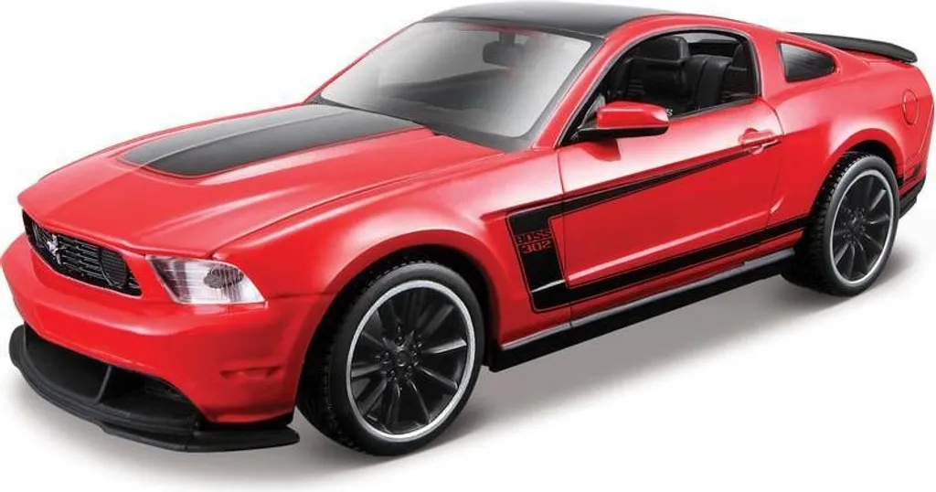 Maisto Ford Mustang Boss 302 Rouge 1:24 Kit de Montage de Précision