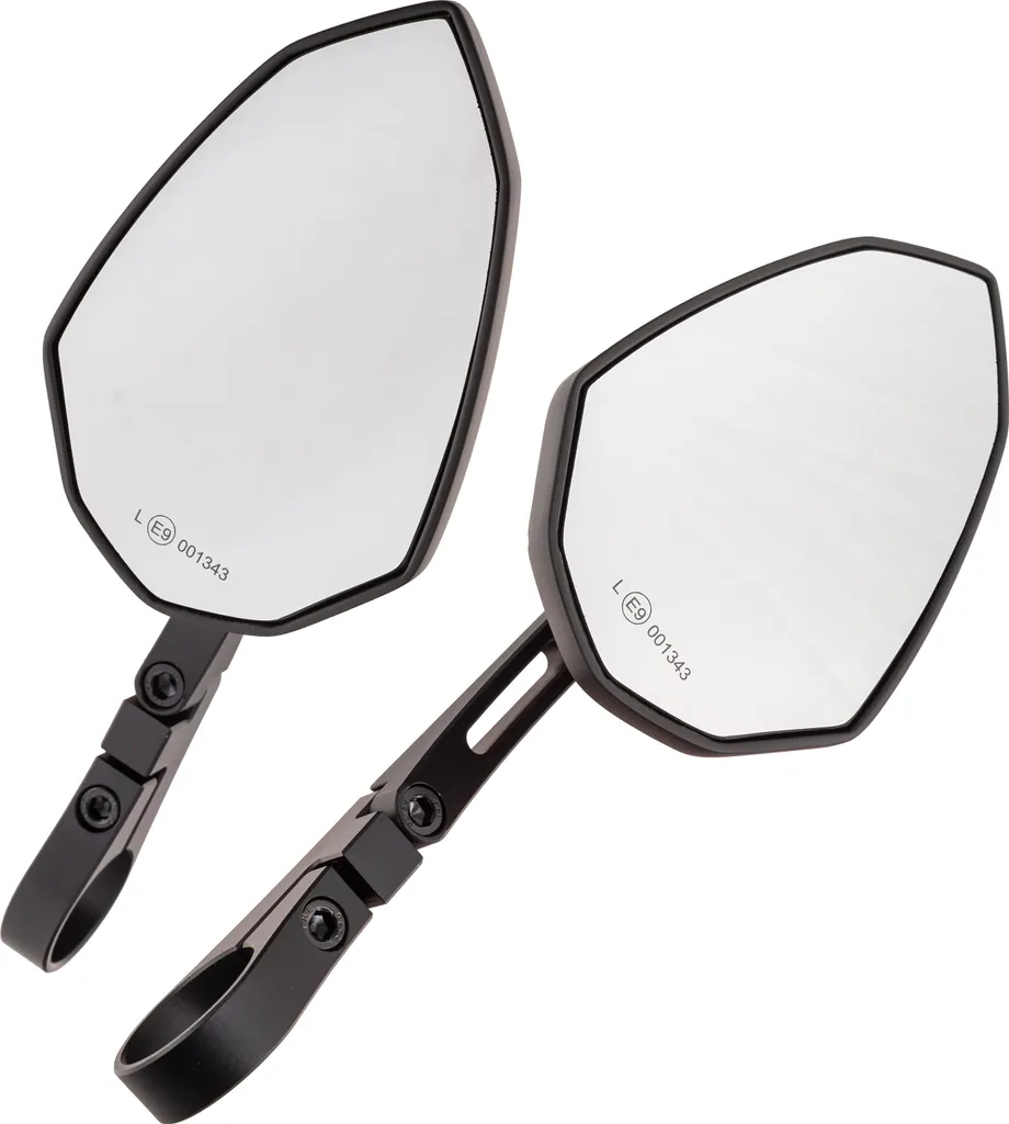 Specchietto per manubrio "STORM 10" nero