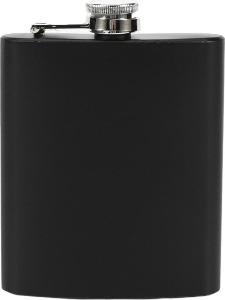 Weinflasche aus Edelstahl mit Trichter und Bechern, 6–12 oz Weinflasche im Taschenformat mit nie verlierbarem Metalldeckel, tragbare Trinkflasche...