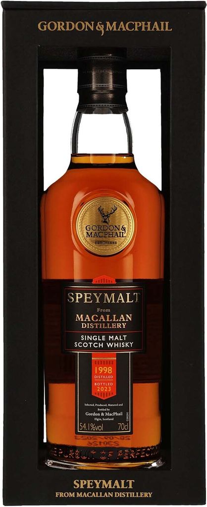 Gordon & MacPhail Speymalt Macallan 1998/2023 25 Years + Box 700ml 54,1% Vol.