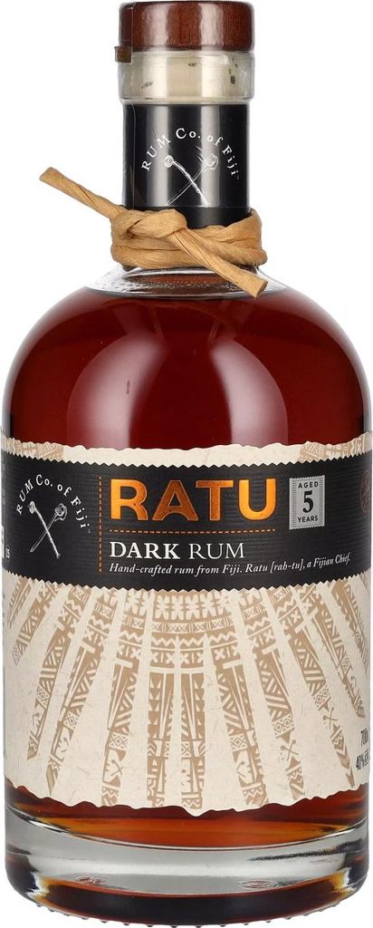 RATU 5 Years Old Dark Premium Rum 40% Vol. 0,7l Produktbild 