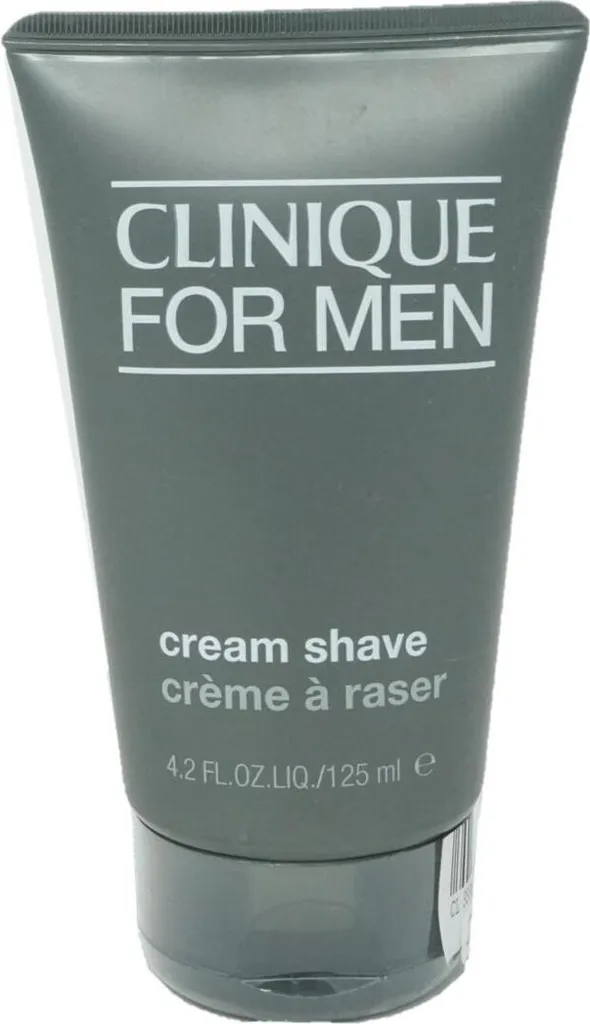 Crème de Rasage Clinique Men 125ml : Soin Barbe Doux et Sans Parfum