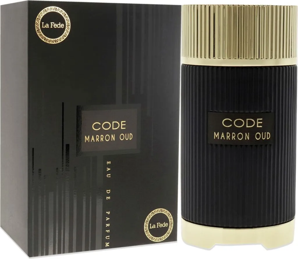 Eau de Parfum Code Marron Oud La Fede 100 ml - Fragrance Boisée Mixte