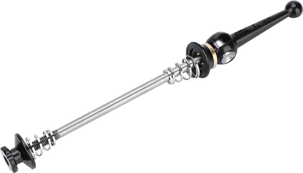Fahrrad-Schnellspanner aus Titanlegierung für Mountain Road Fahrradspieße, Schwarz, 130 mm