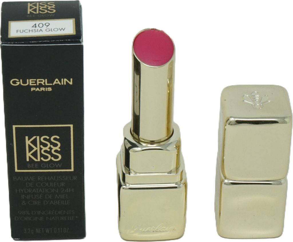 Guerlain KissKiss Bee Glow, Lippenbalsam, Pink, Frauen, Produktbild 