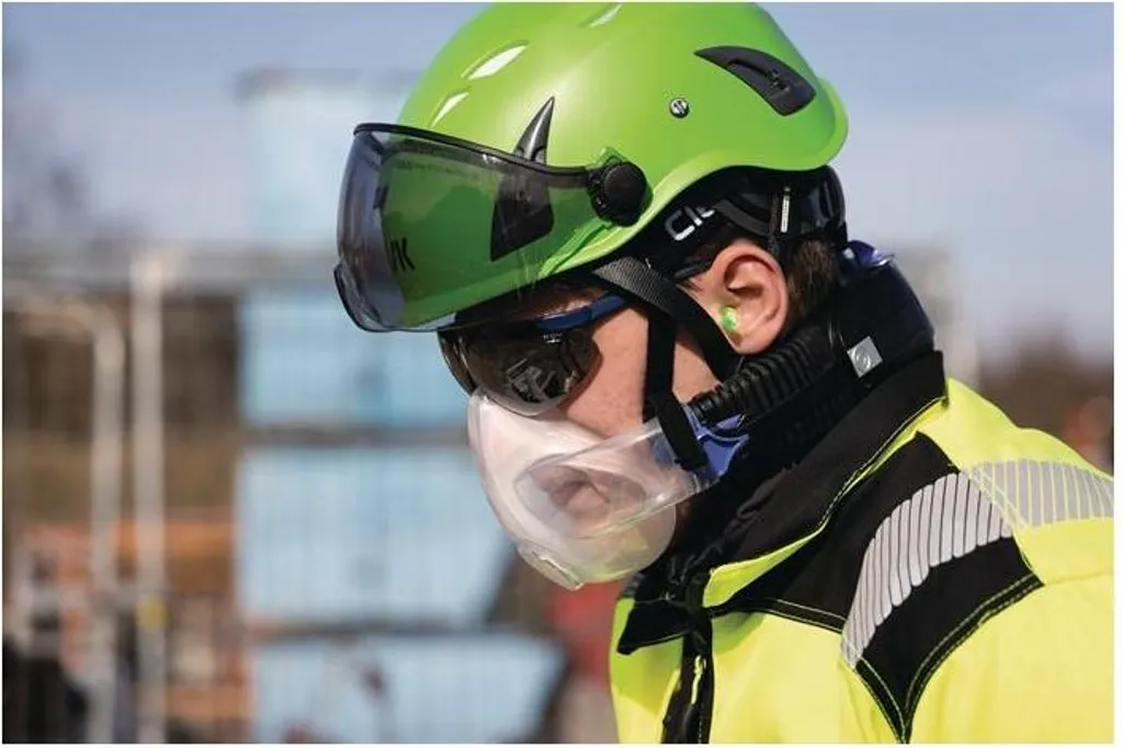 Protection respiratoire légère CleanSpace CS3003WORK pour chantier