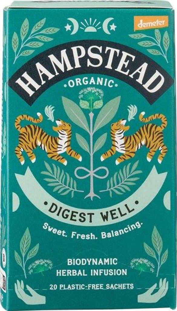 Hampstead Tea Kruidenthee Venkel & Pepermunt (40 gr) Productafbeelding 