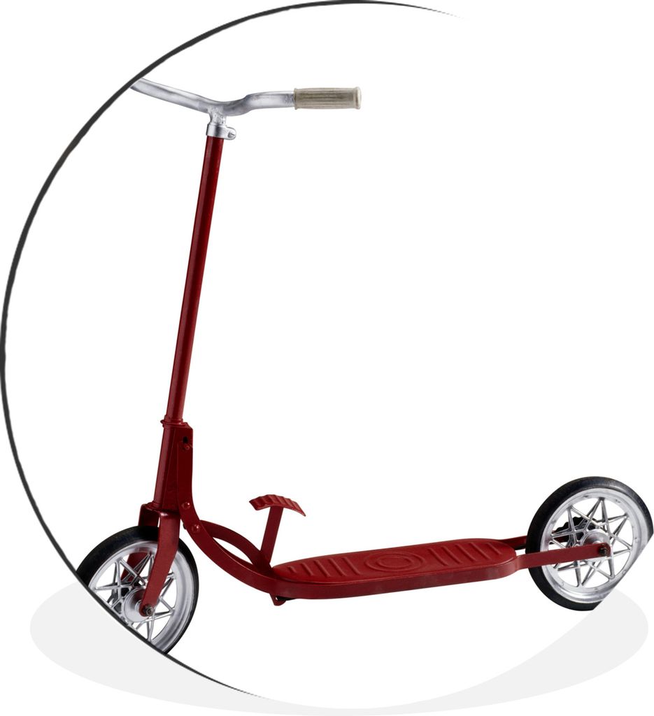 MuchoWow - Mauerkreis - Wandbilder - Runde Bild - Bild aus Aluminium - Schlafzimmer - Wohnzimmerdekoration - Wand Dekoration