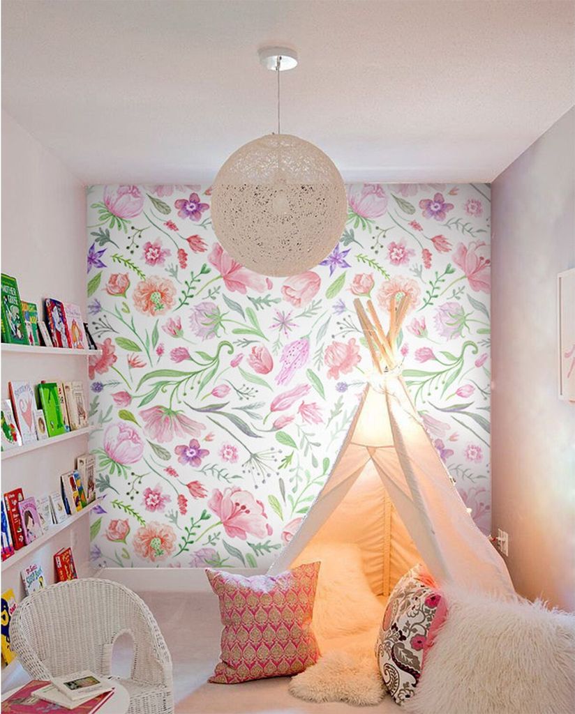 Coloray Fototapete 250x250 cm An Einer Wand Latex Latextapete - Gartenblumen