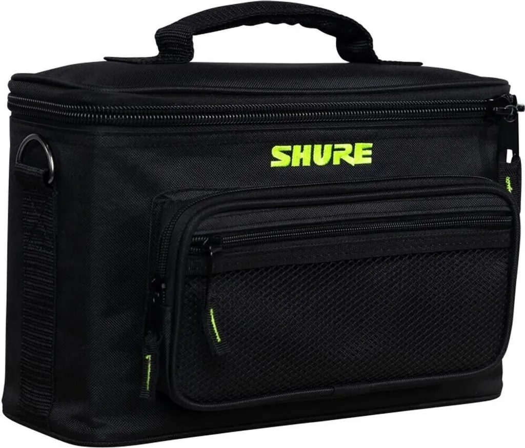 Sac Shure SH-MICBAG04 pour 4 micros avec compartiments internes dédiés