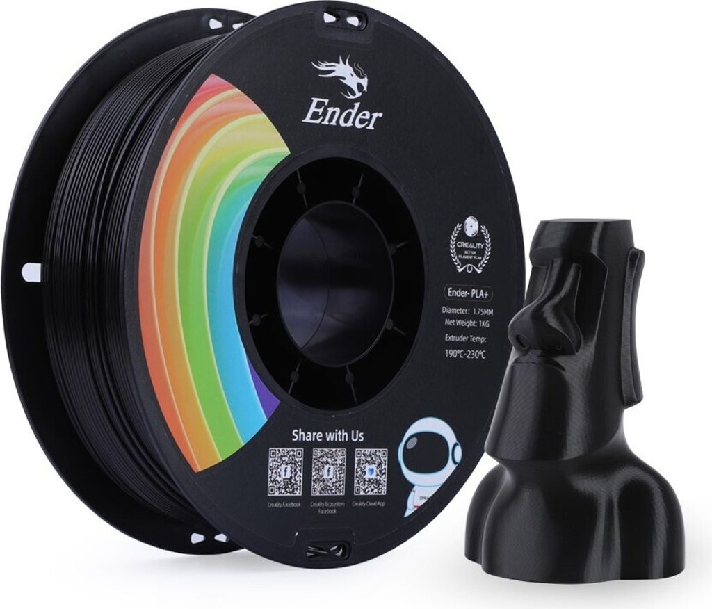 Creality Filament Creality CR-PETG 1KG 1.75mm, Schwarz Produktbild 15