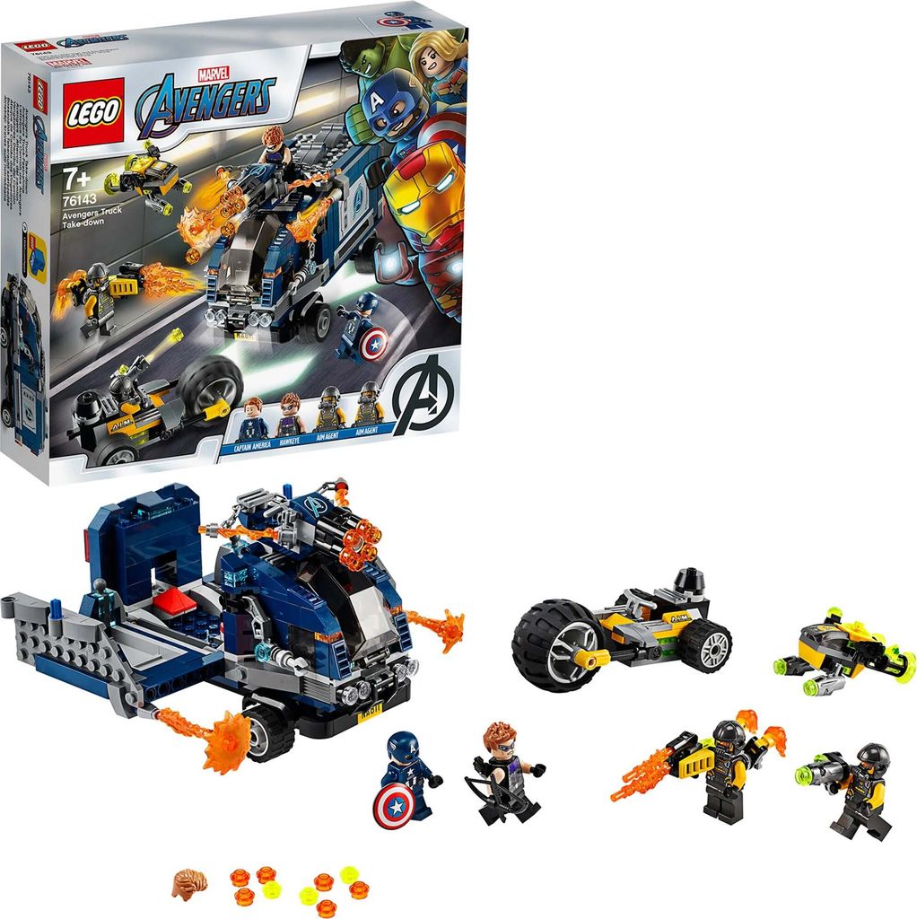 LEGO® Super Heroes 76143 Avengers : Combat de camions Image du produit 