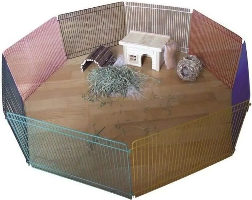Recinto per Criceti Kerbl 8 Pezzi 34x23cm | Area Gioco Sicura Interno
