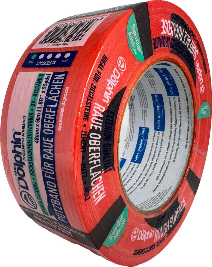 Putzband Abdeckband für raue Oberflächen, UV-beständig, Produktbild 2