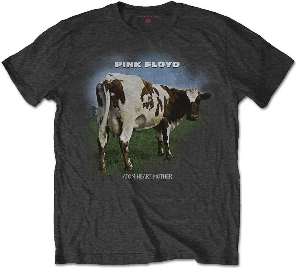 Pink Floyd Atom Heart Mother Fade Charcoal Grey S T-Shirt Produktbild 