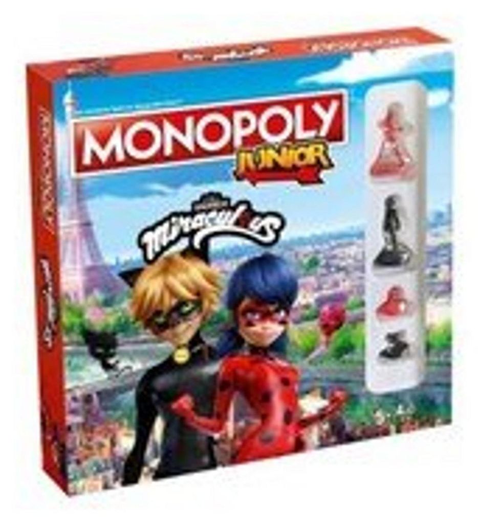Monopoly Junior Miraculous Spiel Gesellschaftsspiel Produktbild 